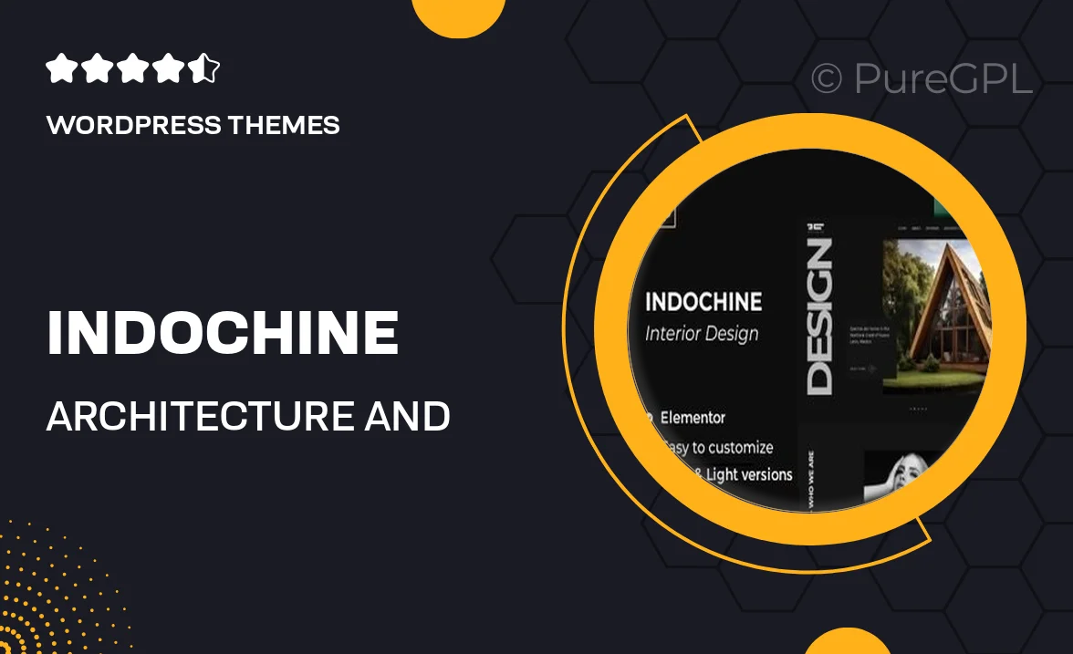 Indochine – Architecture and Interiors WordPress Theme