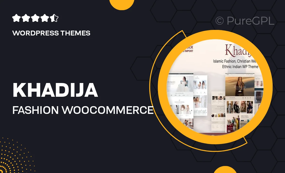 Khadija – Fashion WooCommerce Theme