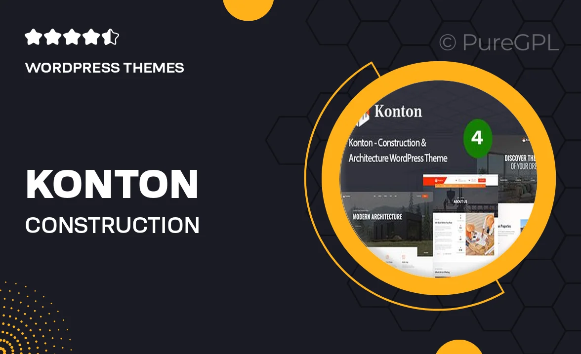 Konton – Construction & Architecture WordPress Theme