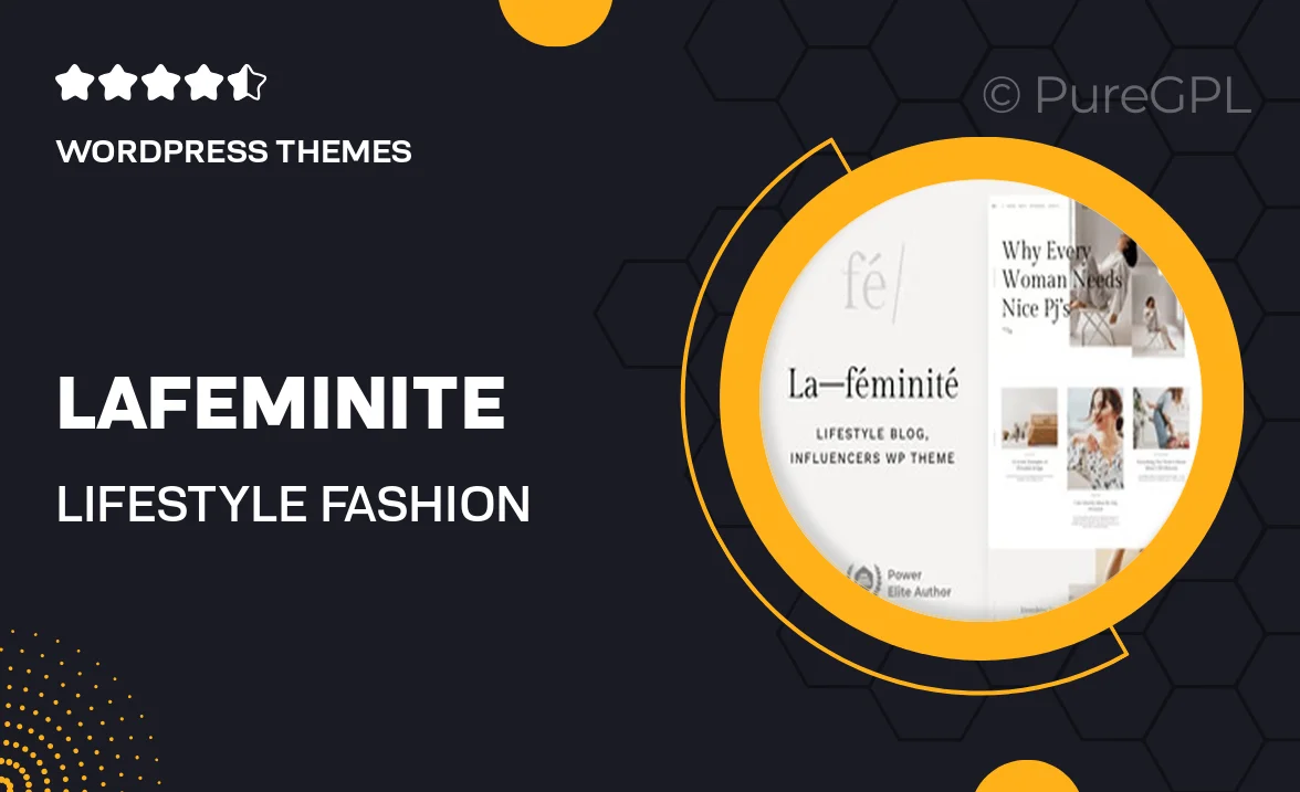 LaFeminite – Lifestyle Fashion WordPress Blog