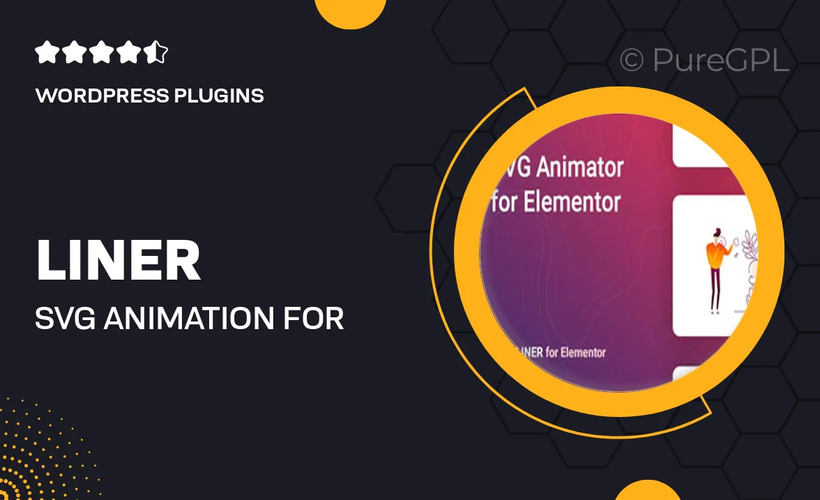 Liner – SVG Animation for Elementor