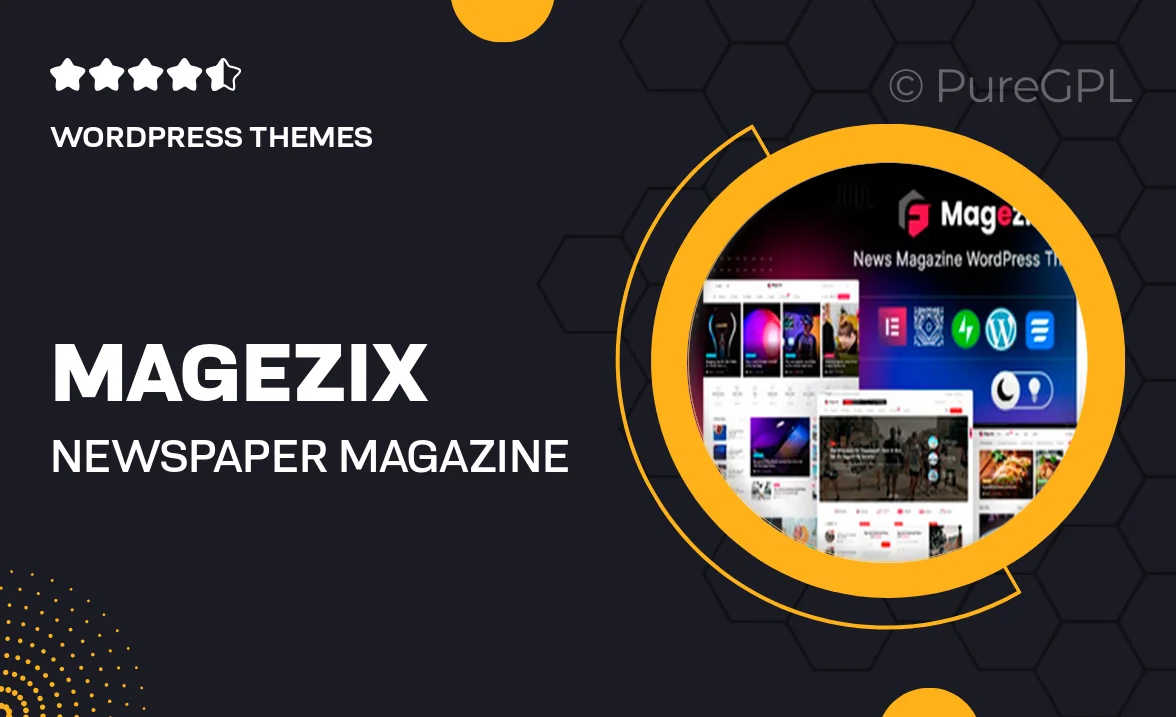 Magezix – Newspaper & Magazine WordPress Theme