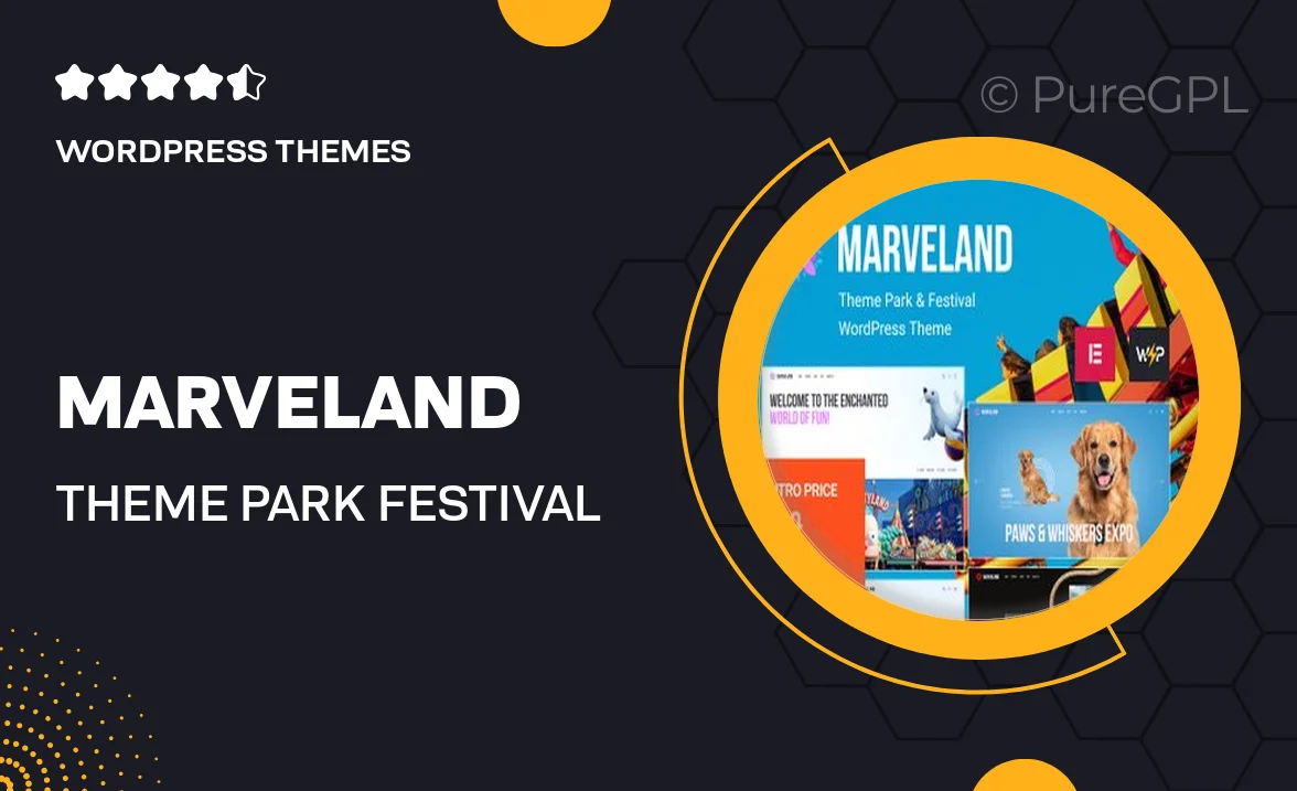 Marveland – Theme Park & Festival WordPress Theme