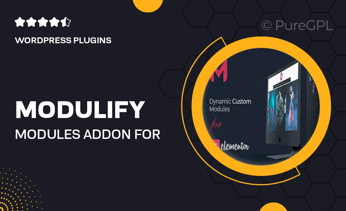 Modulify | Modules Addon for Elementor Page Builder