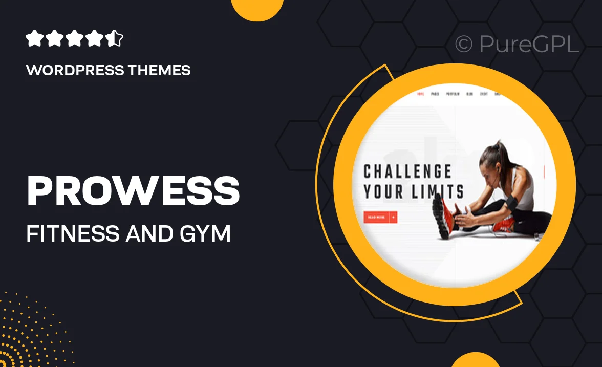 Prowess – Fitness and Gym Theme