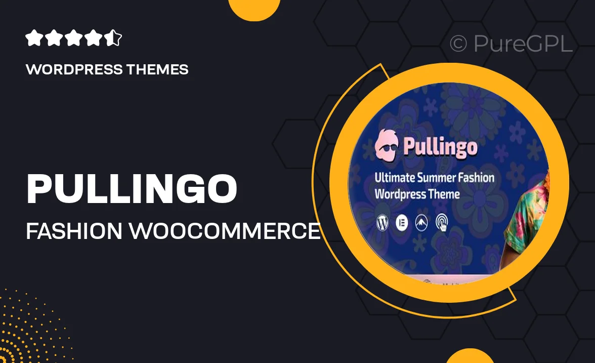 Pullingo – Fashion WooCommerce Theme