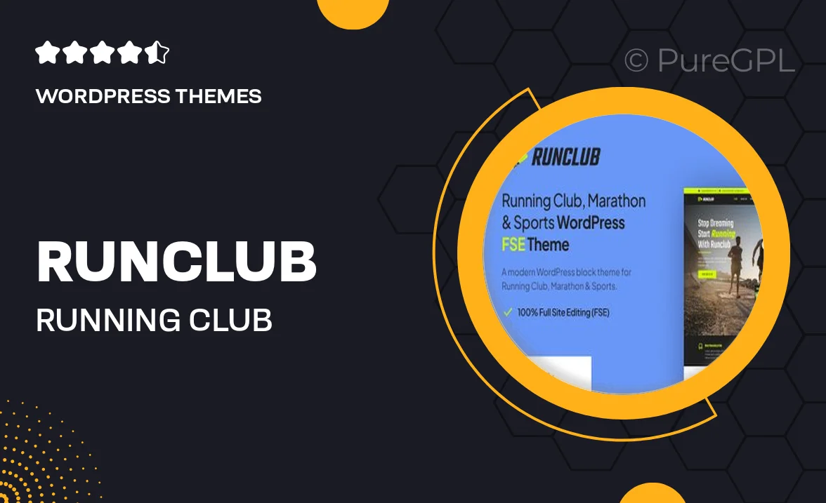 Runclub – Running Club, Marathon & Sports FSE WordPress Theme