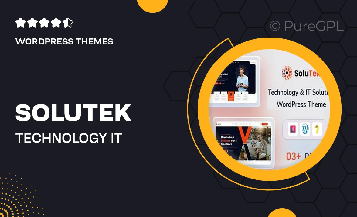 Solutek – Technology & IT Services WordPress Theme