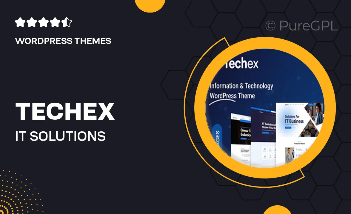 Techex – IT Solutions & Technology WordPress Theme