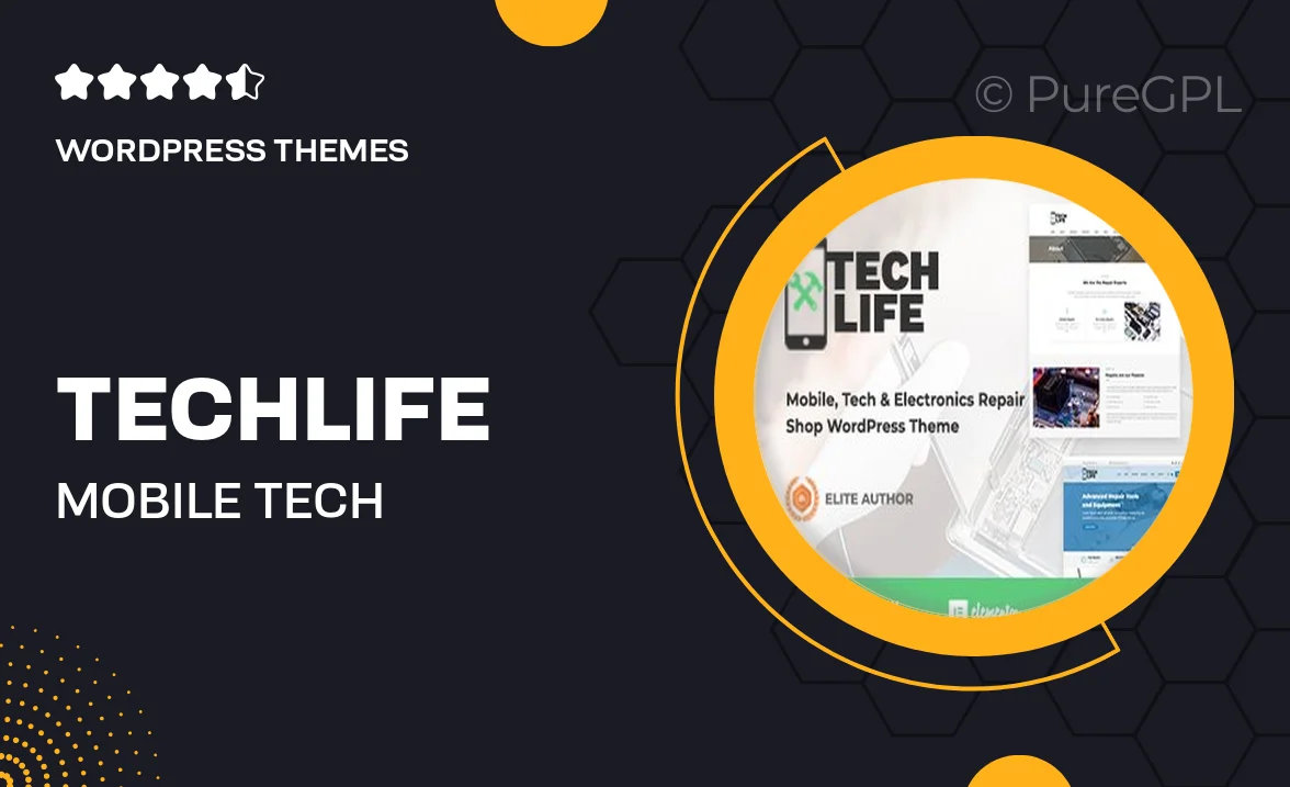 TechLife – Mobile, Tech & Electronics Repair Shop WordPress Theme