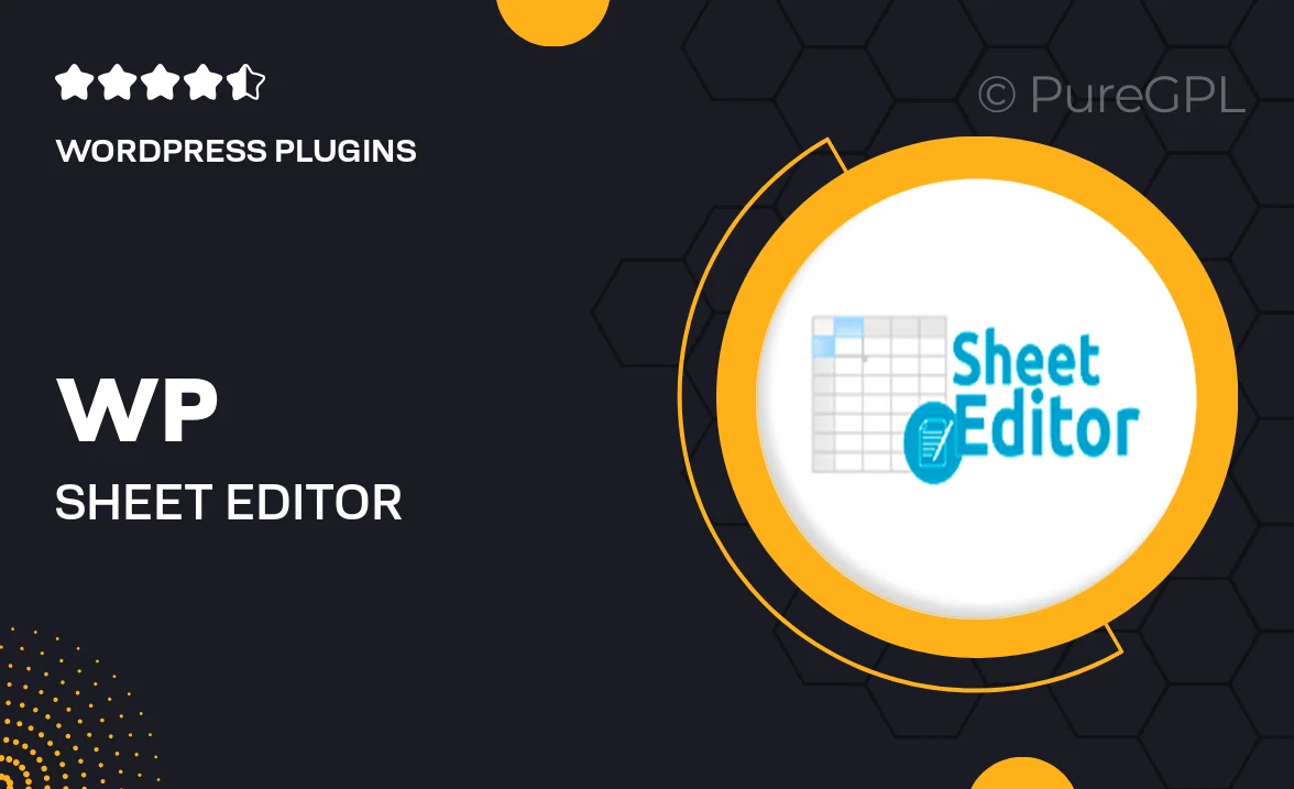 WP Sheet Editor | Courses