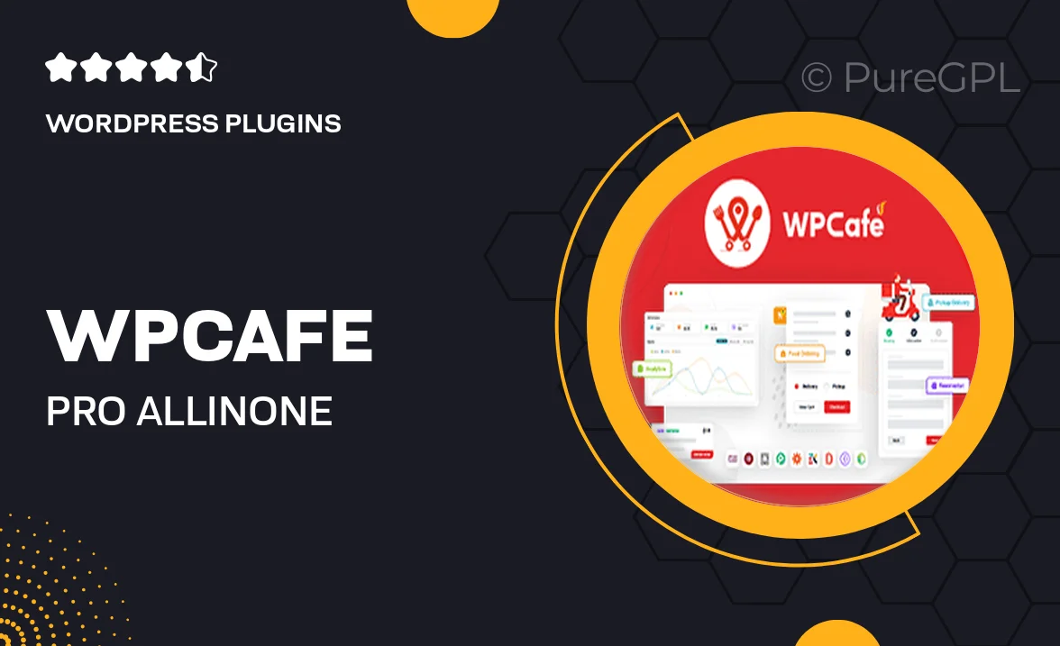 WPCafe Pro – All-In-One Restaurant Management System