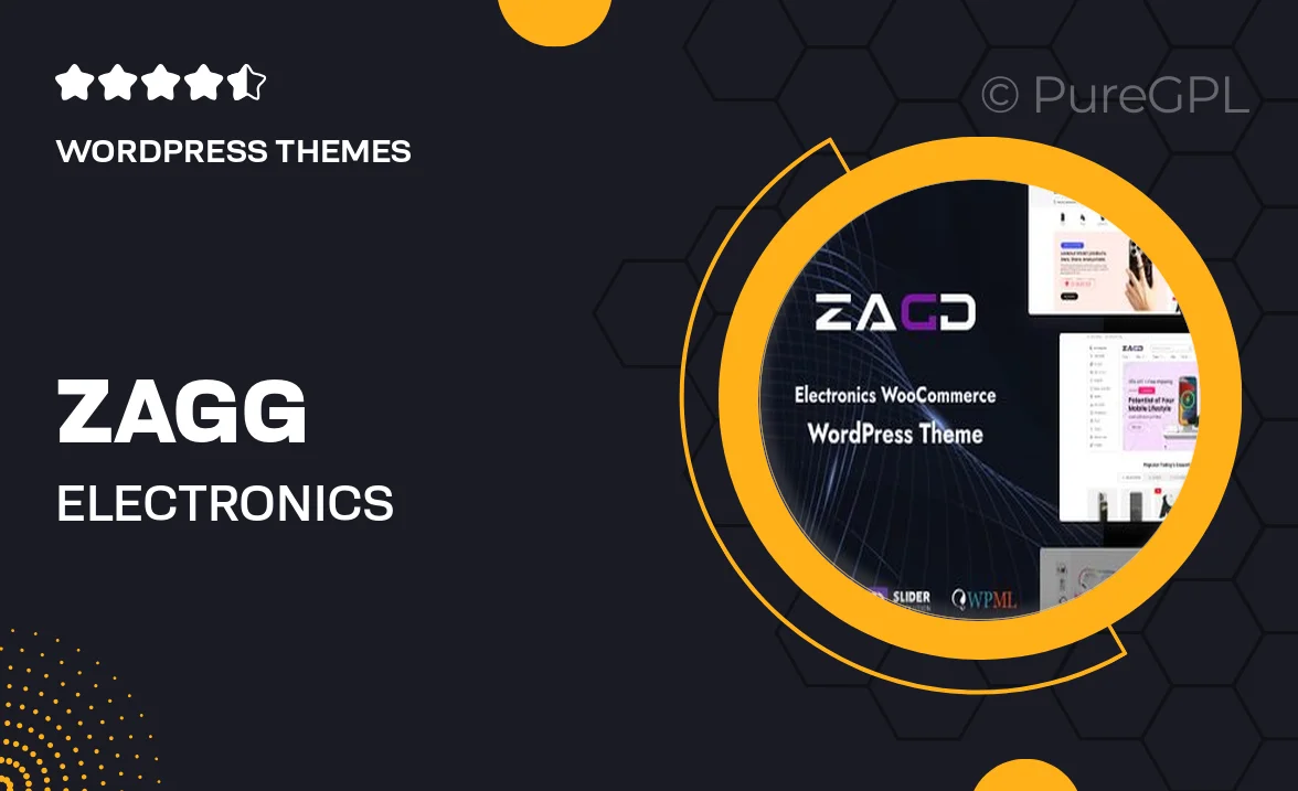 Zagg – Electronics & Accessories WooCommerce WordPress Theme