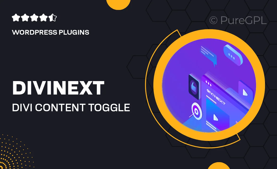 DiviNext | Divi Content Toggle