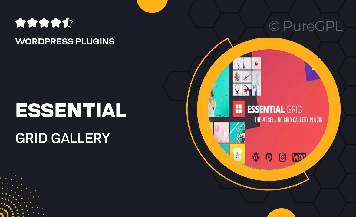 Essential Grid Gallery WordPress Plugin