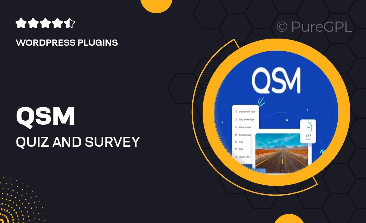 Qsm / quiz and survey master | Advanced Assessment