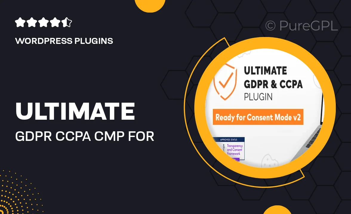 Ultimate GDPR & CCPA CMP for WordPress