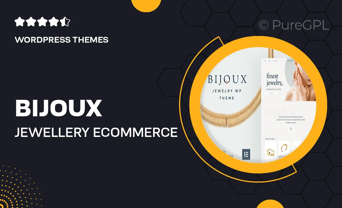 Bijoux – Jewellery Ecommerce WordPress Theme