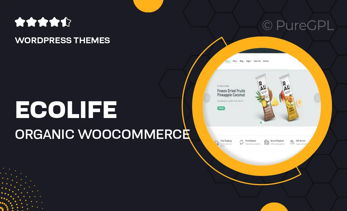 Ecolife – Organic WooCommerce WordPress Theme