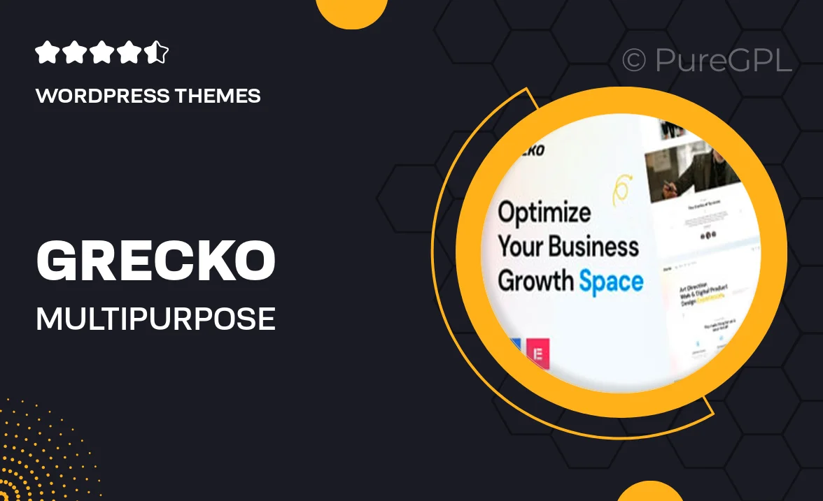 Grecko – Multipurpose Business WordPress Theme with Clean Design