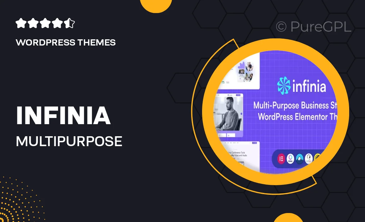 Infinia – Multipurpose Business Startup WordPress Elementor Theme