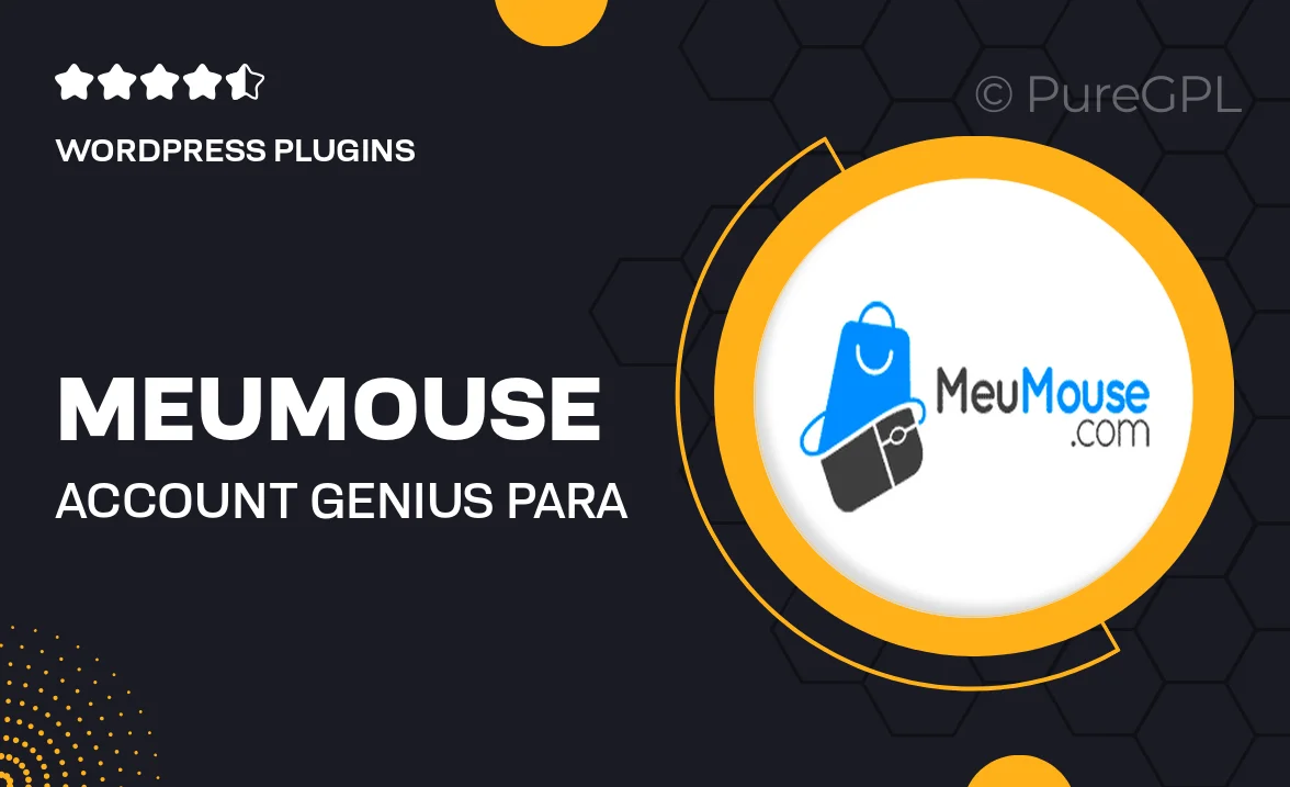 MeuMouse | Account Genius para WooCommerce