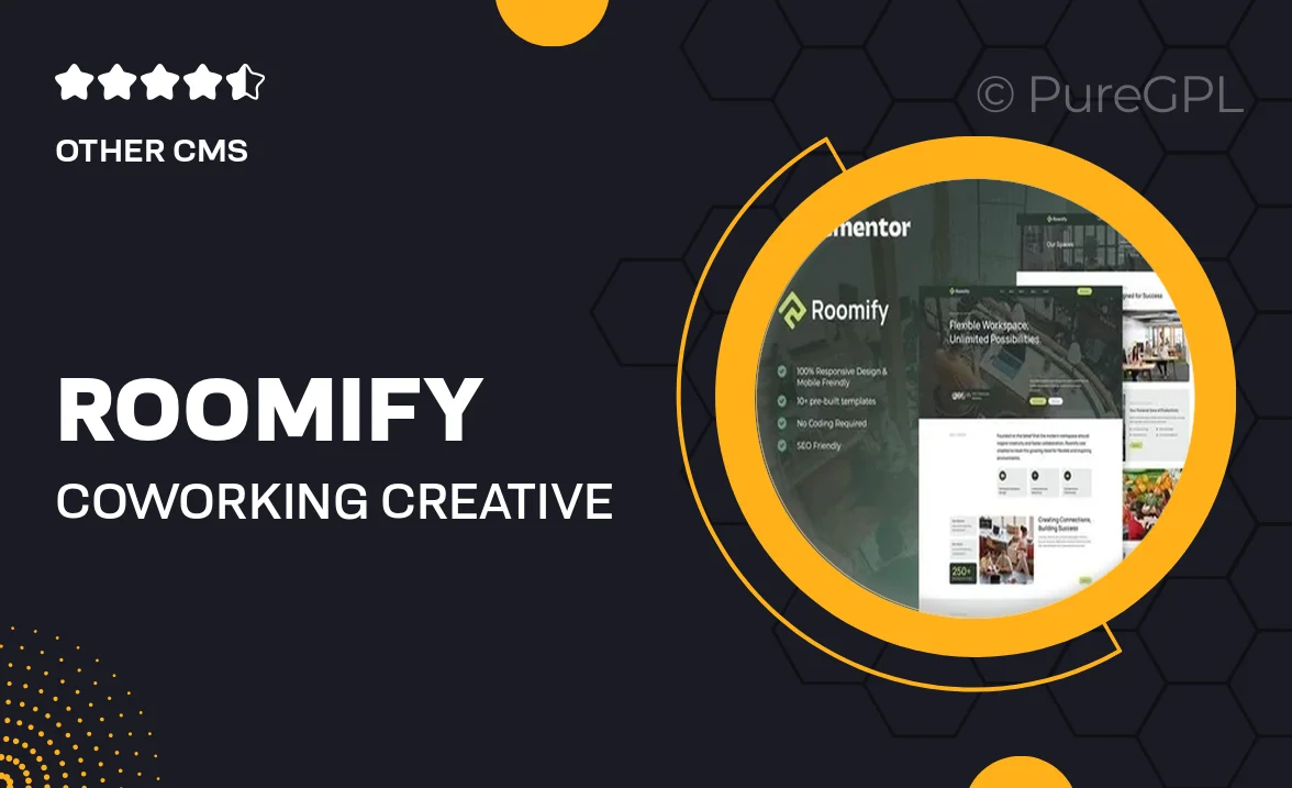 Roomify – Coworking Creative Space Elementor Template Kit