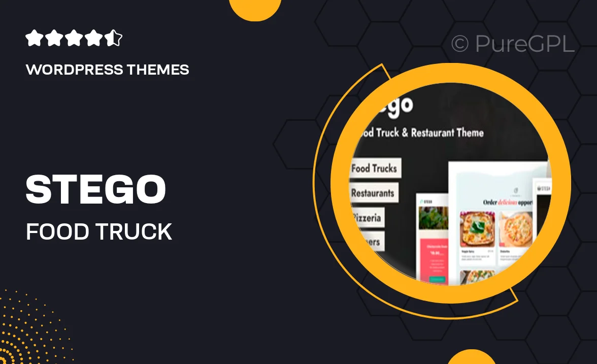 Stego – Food Truck & Restaurant Theme