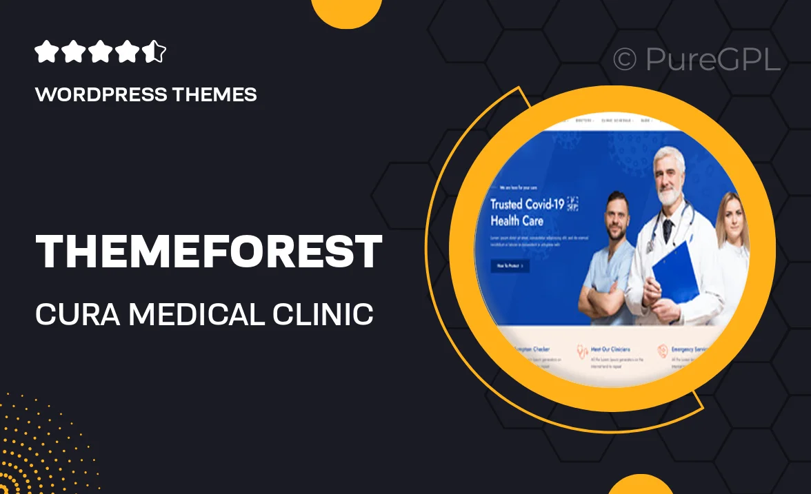 Themeforest | Cura – Medical Clinic Theme