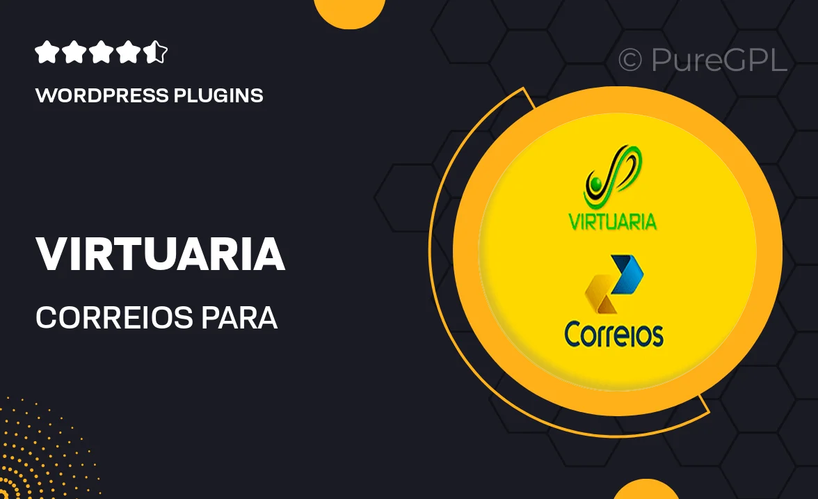 Virtuaria Correios para Woocommerce – Ativador