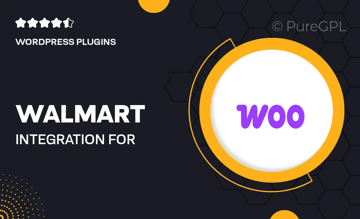 Walmart Integration for WooCommerce