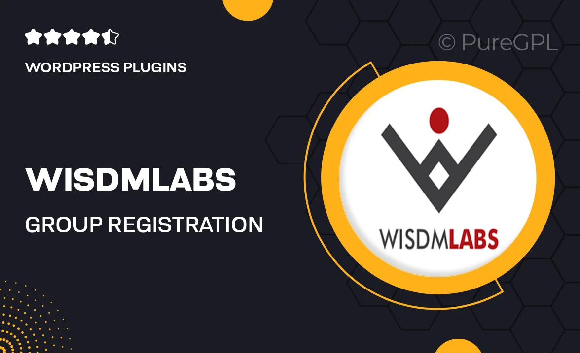 WisdmLabs | Group Registration for LearnDash PRO