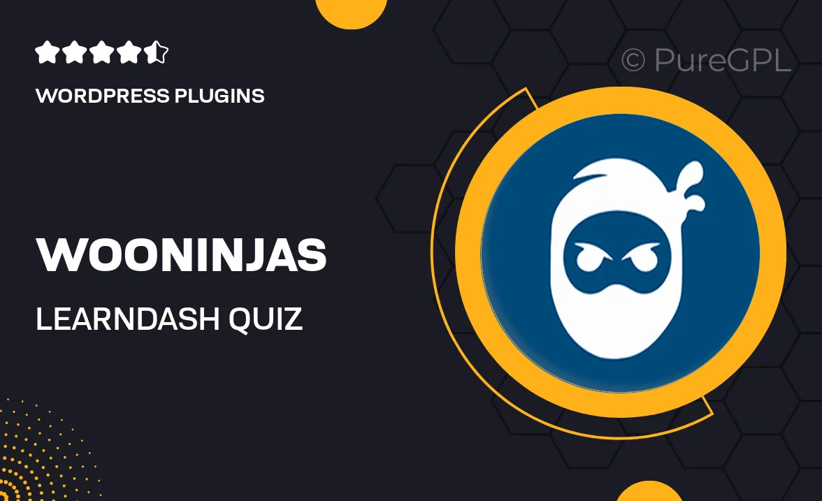 WooNinjas | LearnDash Quiz Import Export