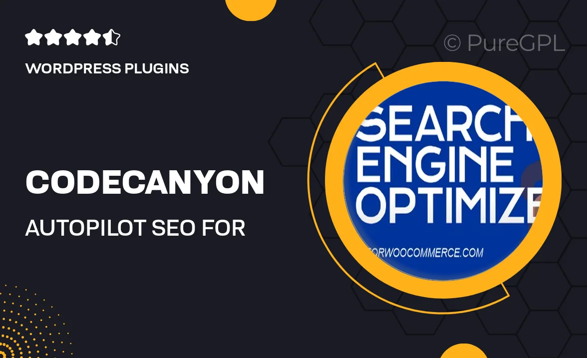 Codecanyon | Autopilot SEO for WooCommerce