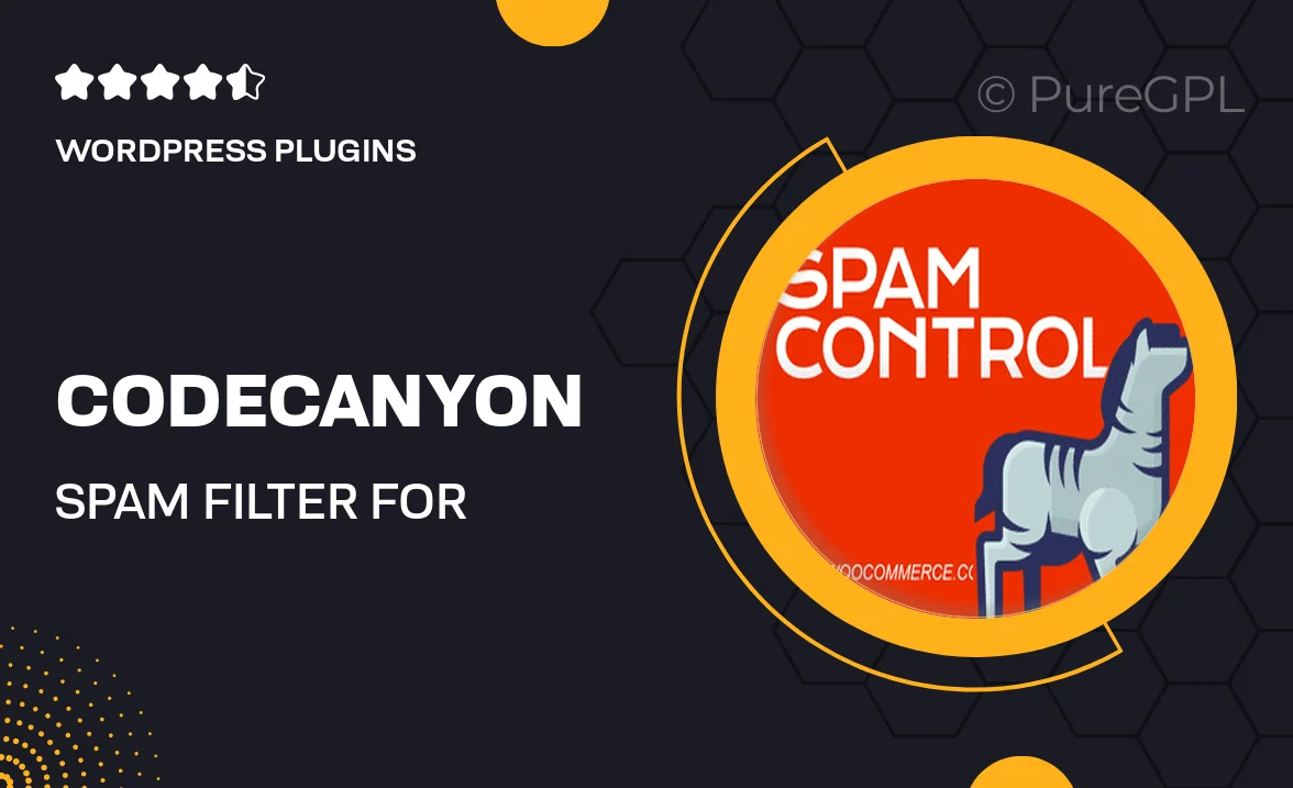 Codecanyon | Spam Filter for WooCommerce