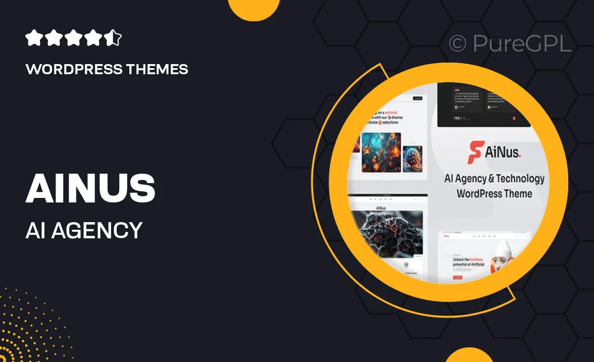 Ainus – AI Agency & Technology WordPress Theme