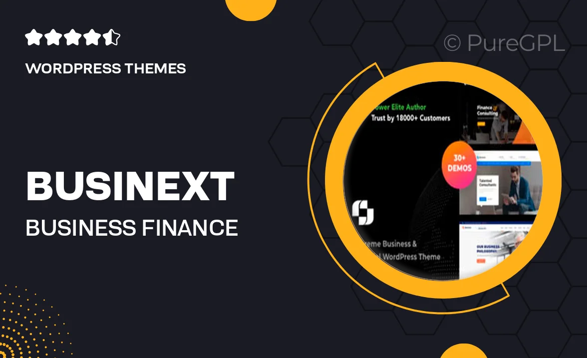 Businext – Business, Finance & Crypto Currency WordPress Theme