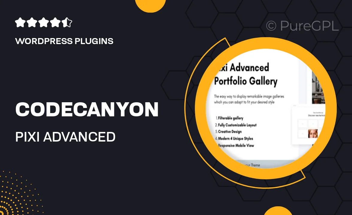 Codecanyon | Pixi Advanced Portfolio