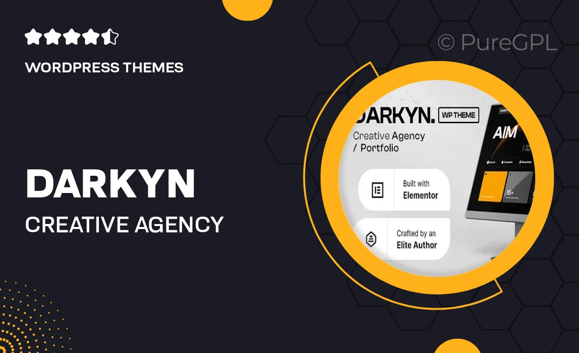 Darkyn – Creative Agency WordPress Theme
