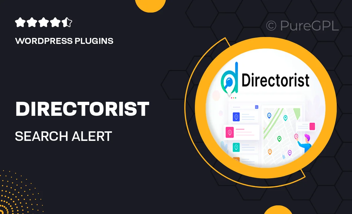 Directorist | Search Alert
