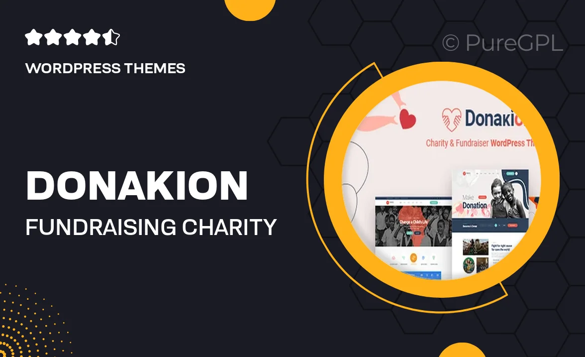 Donakion – Fundraising & Charity Foundation WordPress Theme + RTL