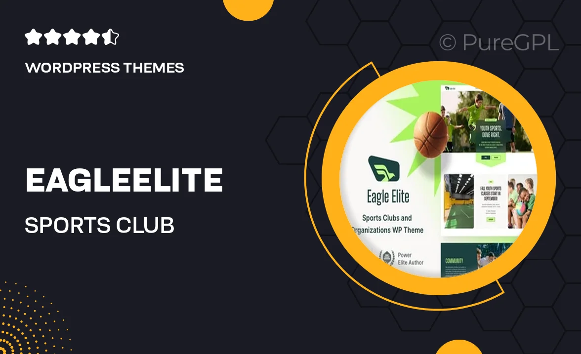 EagleElite – Sports Club WordPress Theme