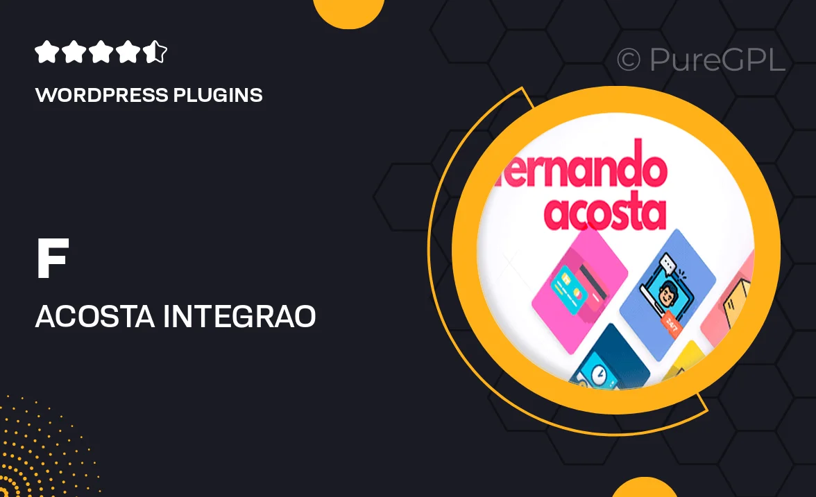 F. Acosta | Integração Melhor Envio para WooCommerce