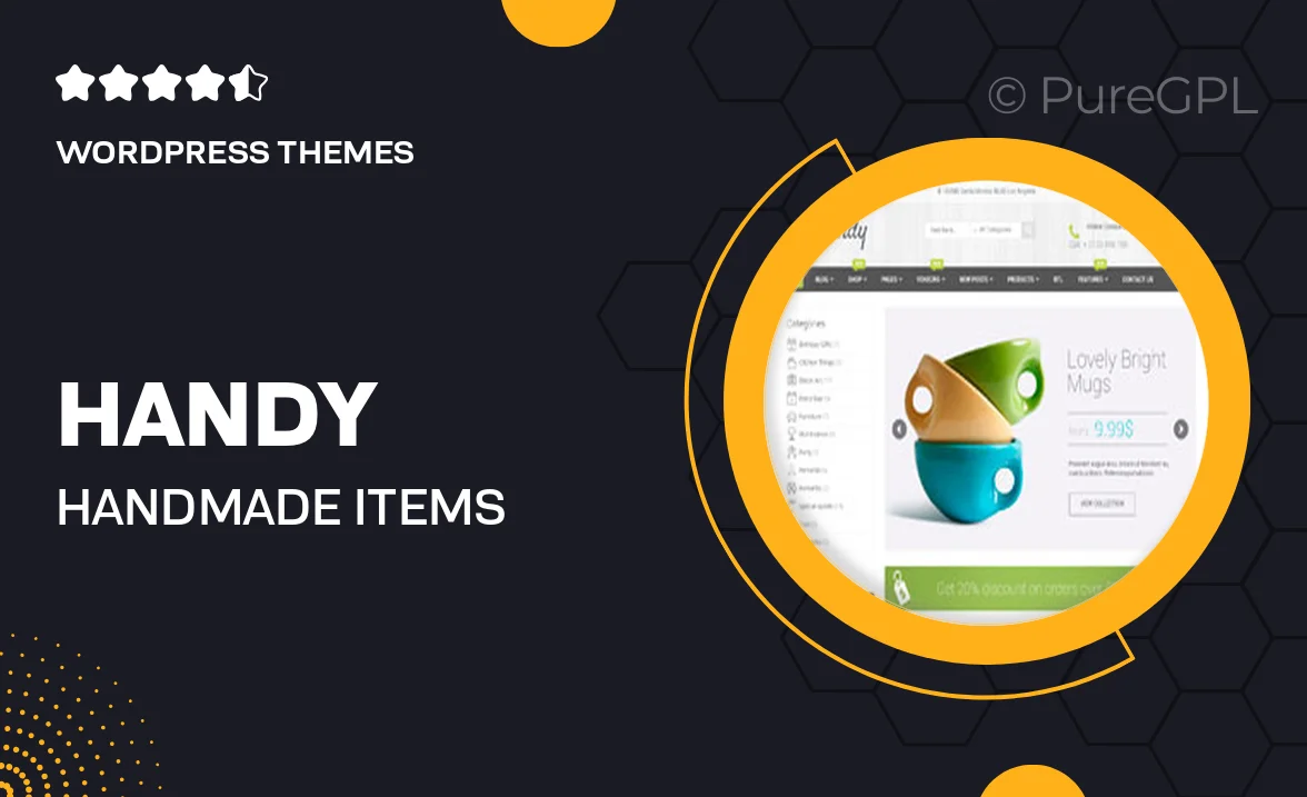 Handy – Handmade Items Marketplace Theme