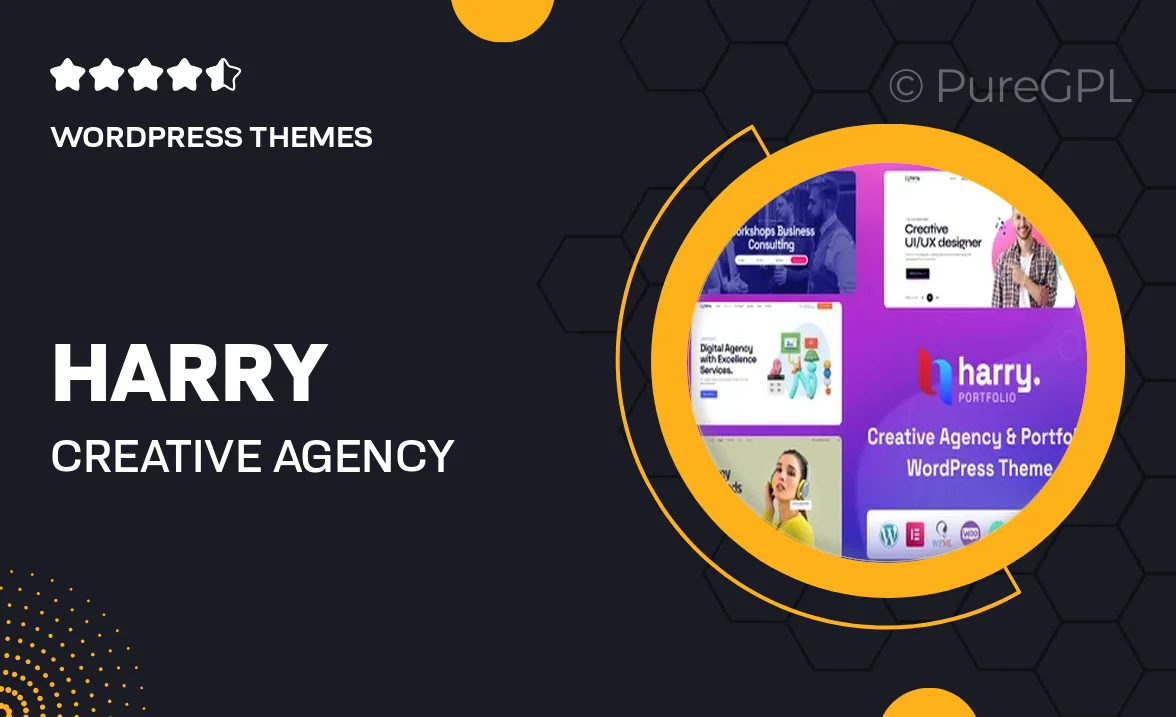 Harry – Creative Agency & Portfolio WordPress Theme + RTL