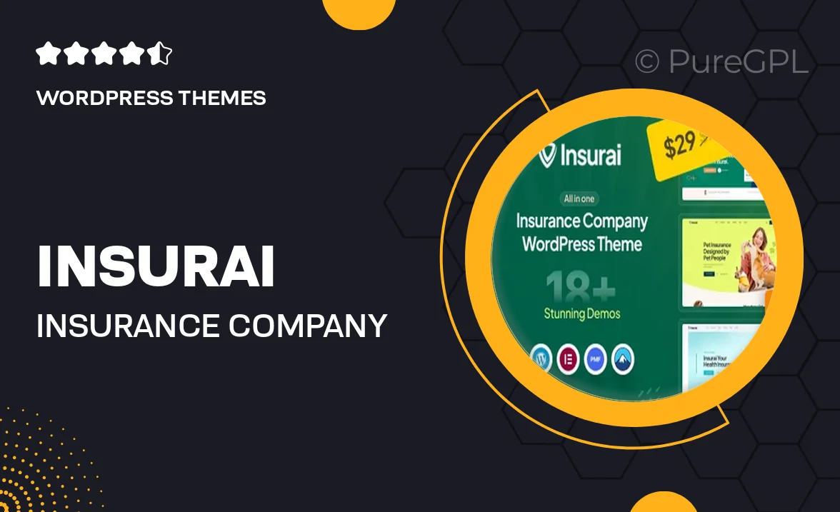 Insurai – Insurance Company WordPress Theme