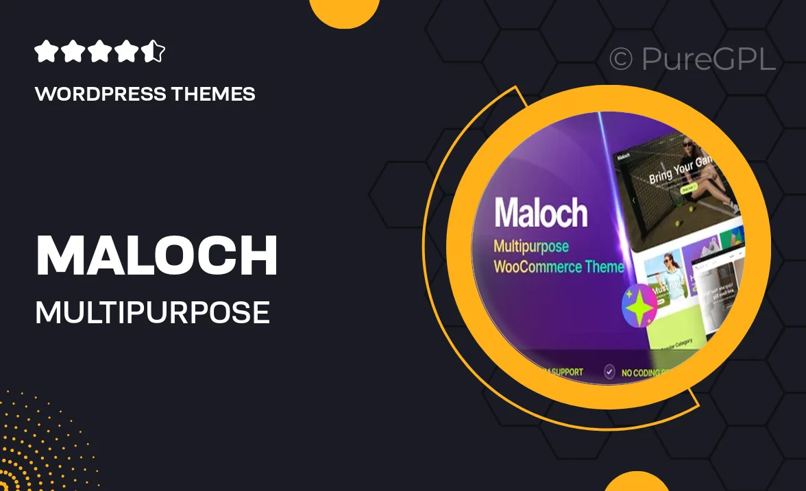 Maloch – Multipurpose WooCommerce Theme