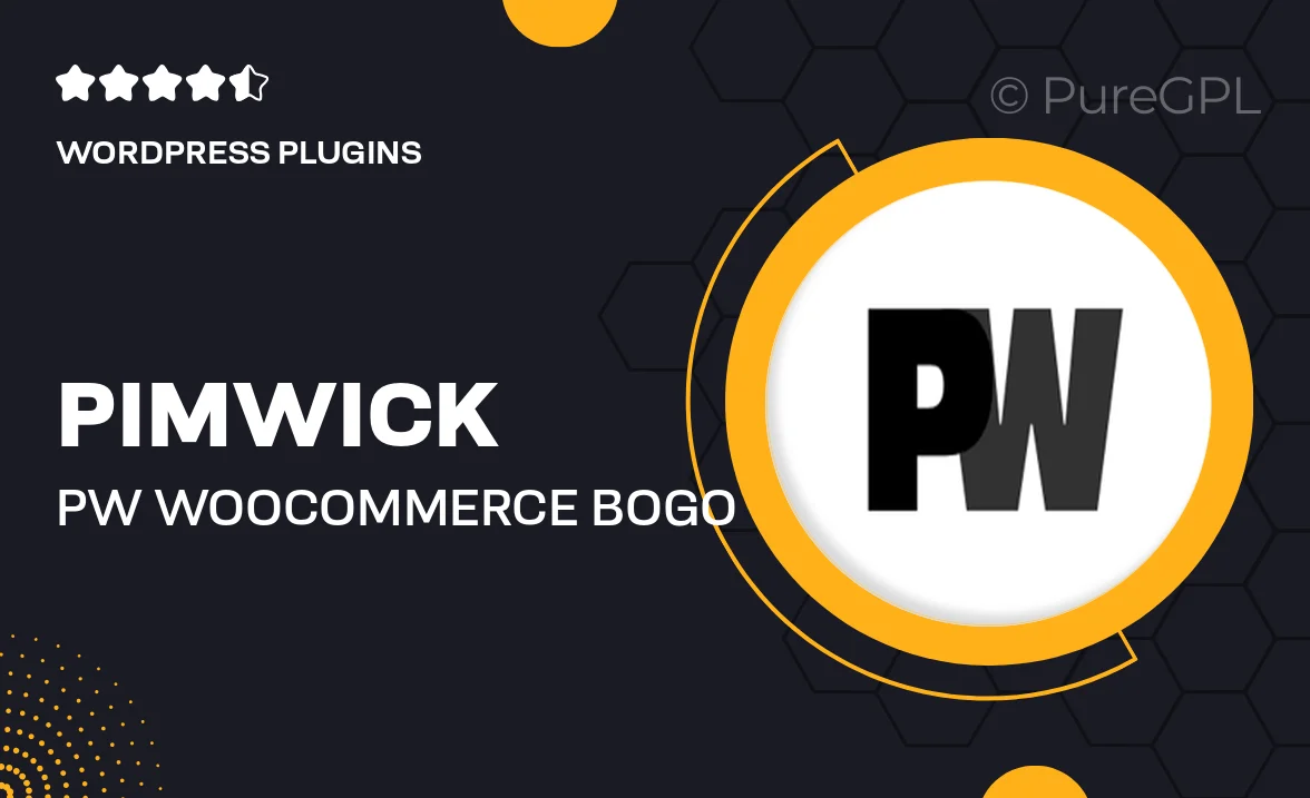 Pimwick | PW WooCommerce BOGO Pro
