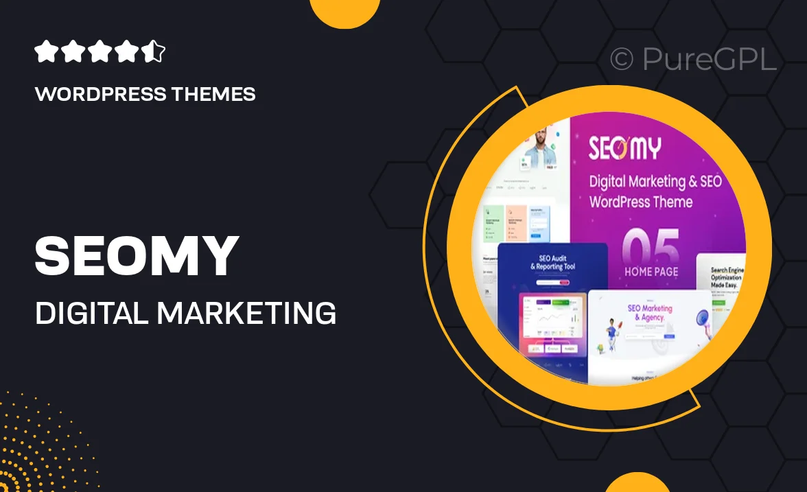 Seomy – Digital Marketing & SEO Agency WordPress Theme