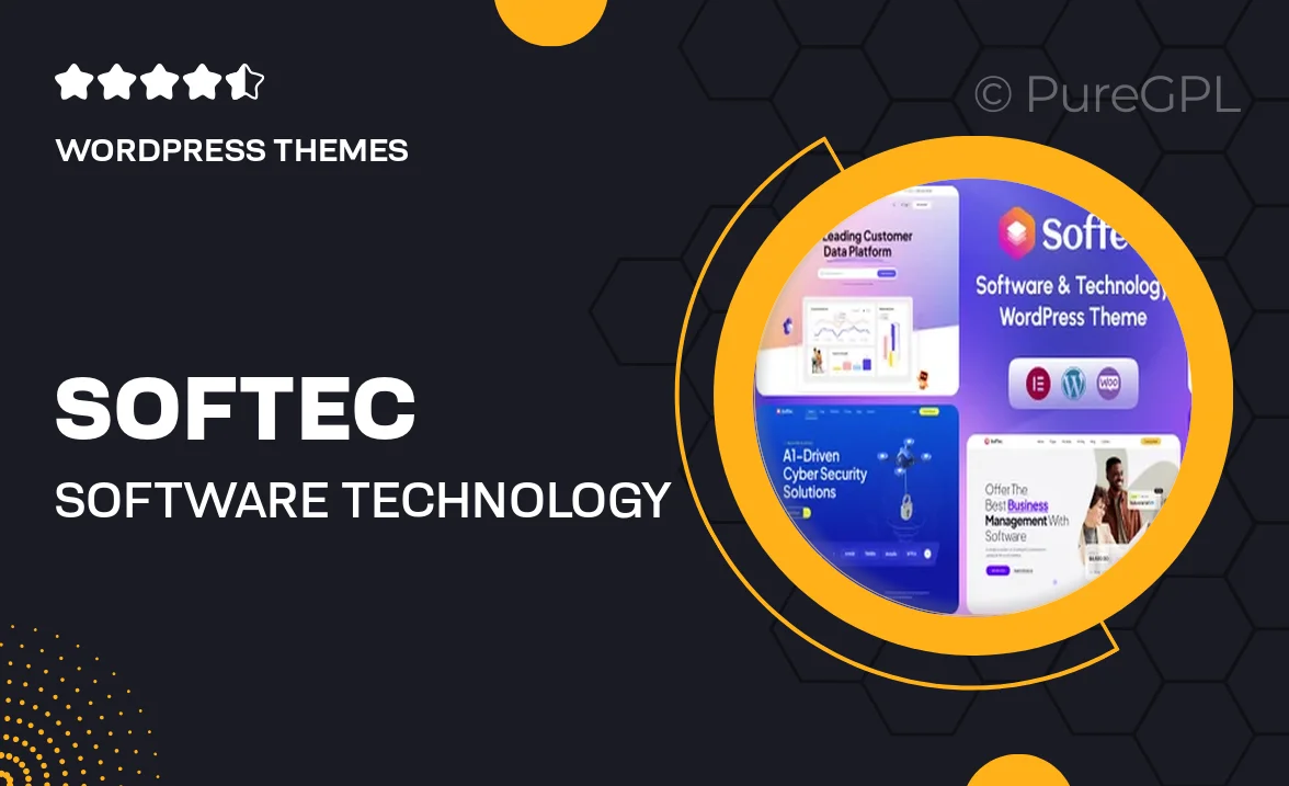 Softec – Software & Technology WordPress Theme + RTL